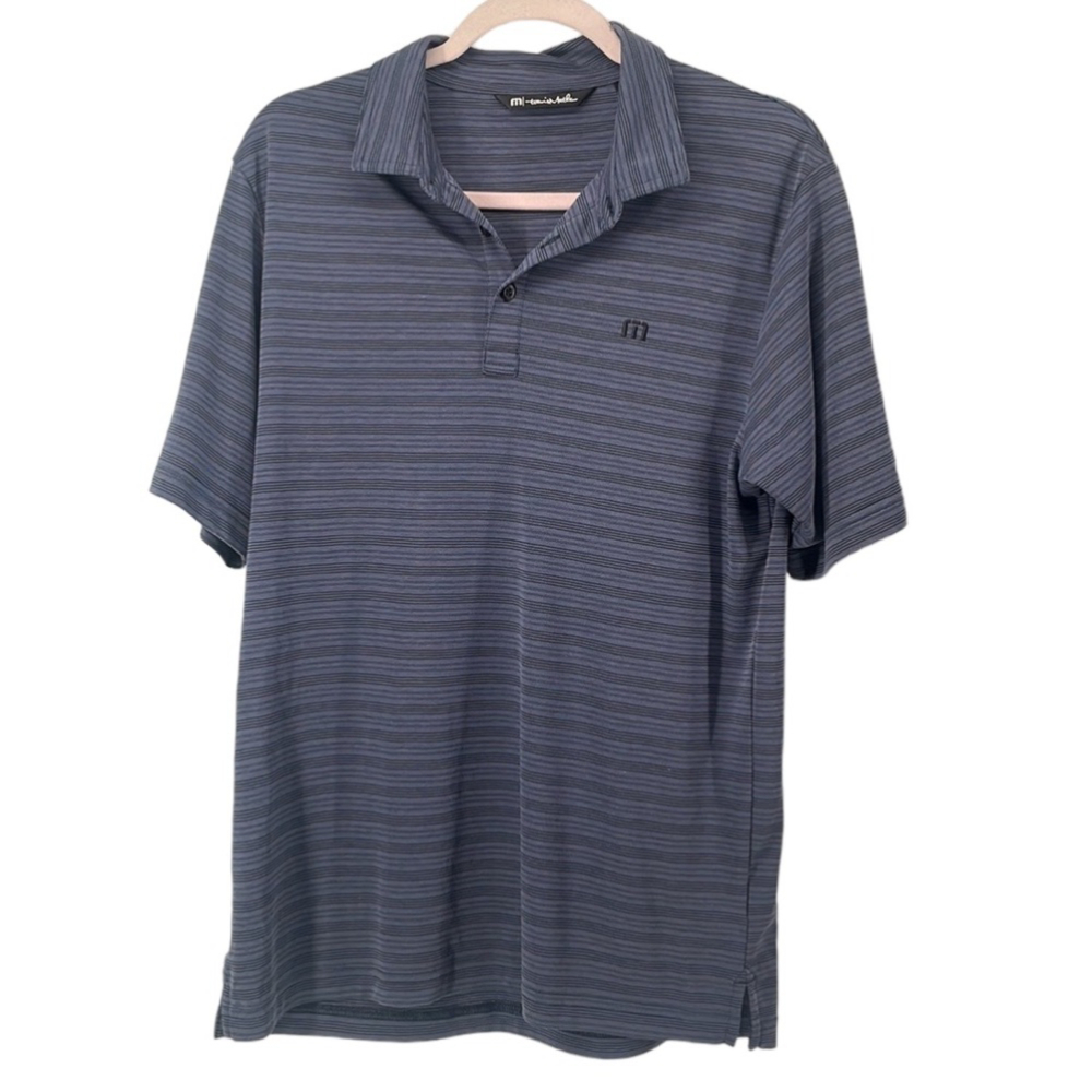 TRAVIS Mathew Golf Polo shirt short sleeve athletic business casual top sz M